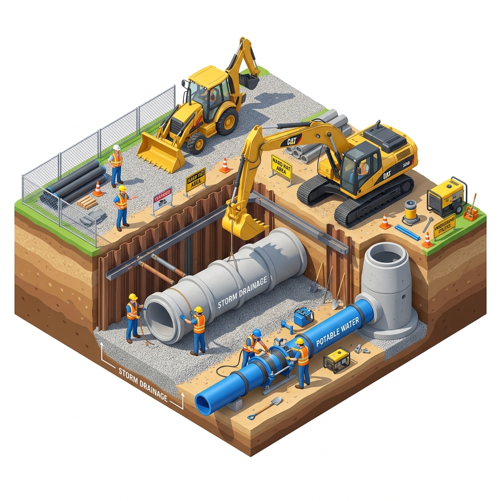 Civil Infrastructure Isometric