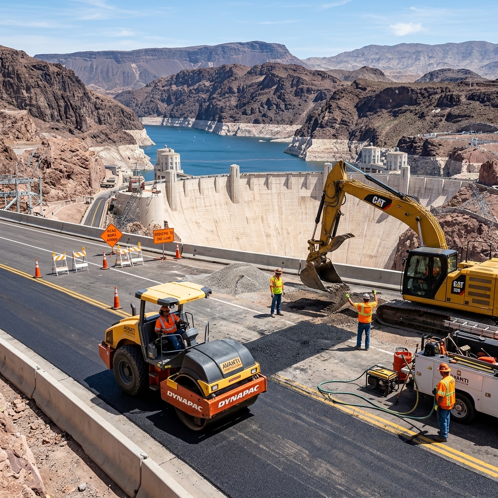 Dam Road Repair